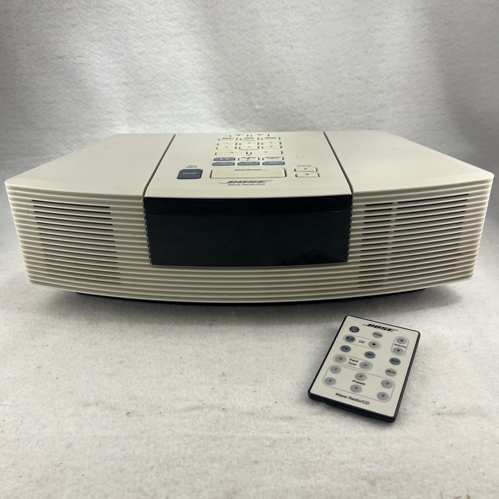 Bose Wave AWRC-1P Stereo CD Player and Radio with Remote Being Tested/Worked